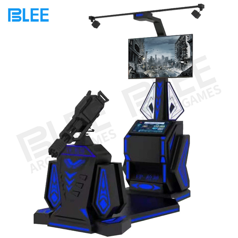 Factory Price vr shooting game indoor standing 1 player virtual reality arcade Gatling 9D VR game machine