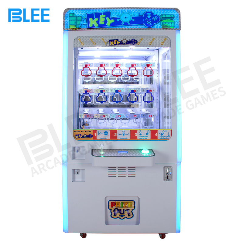 Earn money Key type 15 holes Golden Key Game Key Master Gift Prize Game Machine For Sale