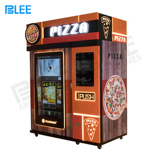 BLEE luxury big combo vending machine for pizza 7*24H coin bill operated pizza automatic vending machine