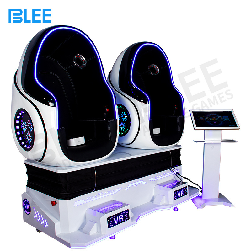 Factory Price Over 200 Games Virtual Reality Egg Chair  2 Seats Videos Vr Simulator 9d Gaming Machine