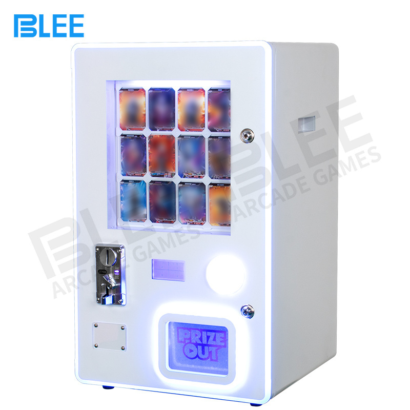 Coin operated Card Twist Game Machine Automatic Small Card Dispenser Toy Gift Capsule Vending Machine