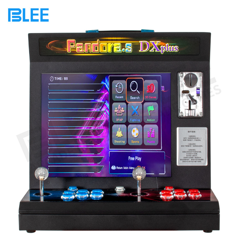 DX Arcade Machine Tabletop 2 Player Portable Small Classic Cocktail Arcade Video Game Machine