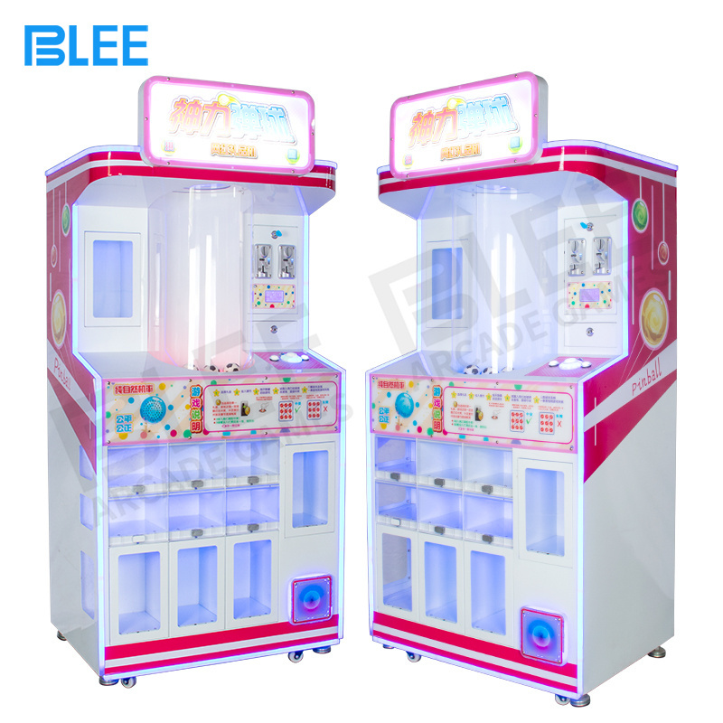 Coin Operated Game Machine New Magic Ball Prize Toy Vending Prizing Game Machine For Sale