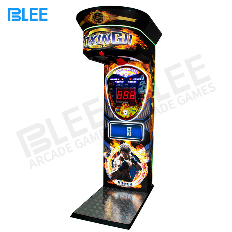 Customized Amusement Game Coin Operated Electronic Big Punching Dynamic Boxing Arcade Game Machine