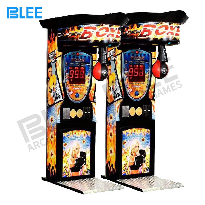 Hot Sale Coin Operated Prize Redemption Boxing Machine Arcade Game Machine/Punch Boxing Machine