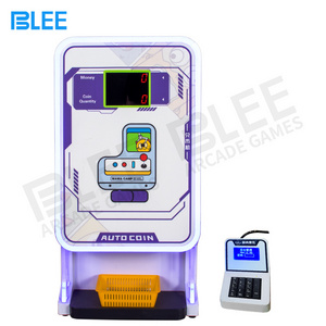 Amusement Park coin operated Coin Change Machine bar counter 24hours Automatic Money Changer Token Coin Change Dispenser Machine