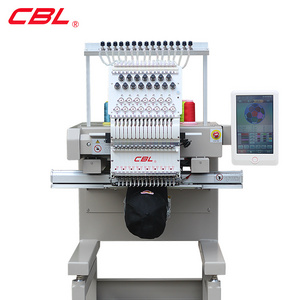 CBL single head 12/15 needle multifunctional computer embroidery machine for sale