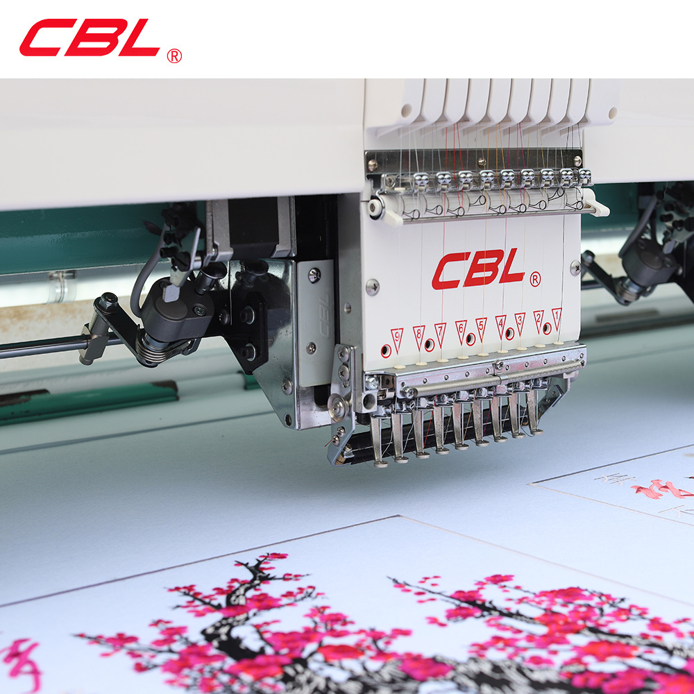 CBL embroidery machine supplier in UAE 8 heads computerized computer 4 heads ditibal digital 4 needle embroidery machine price