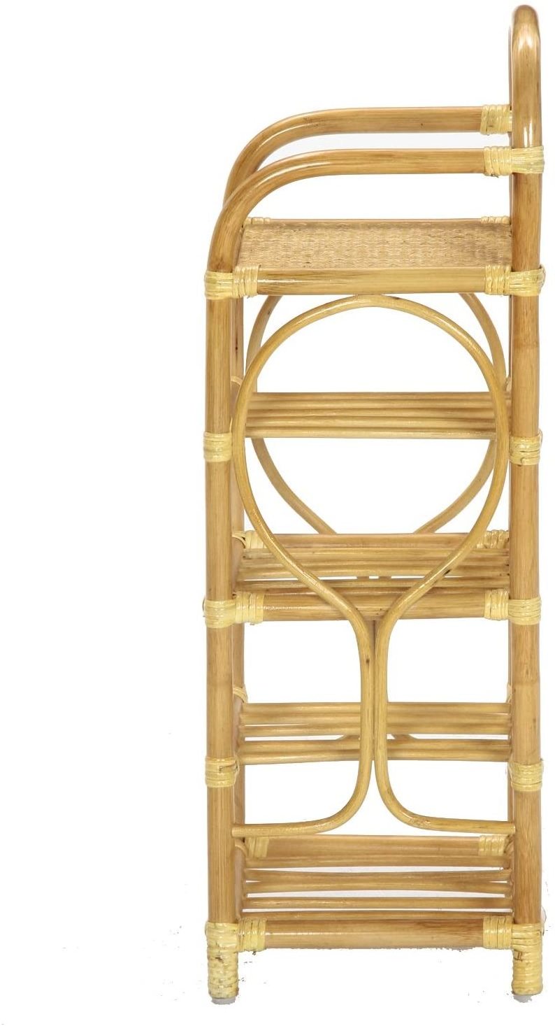 Wholesales eco-friendly rattan slippers rack from Vietnam