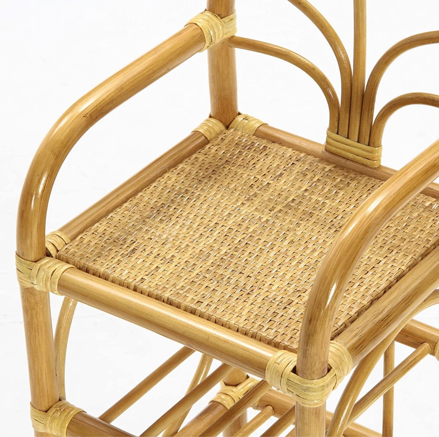 Wholesales eco-friendly rattan slippers rack from Vietnam