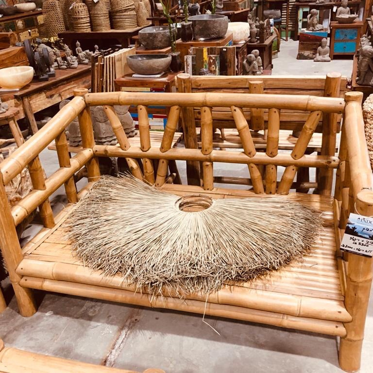 Cane bamboo garden outdoor furniture unique from Vietnam