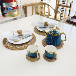 Simple and Classic Handmade rattan Placemat Set Rattan Charger and tableware accessories from VN handcraft