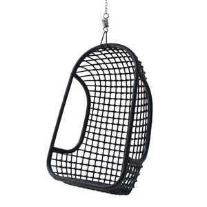 Best selling black rattan swing hammock hanging chair