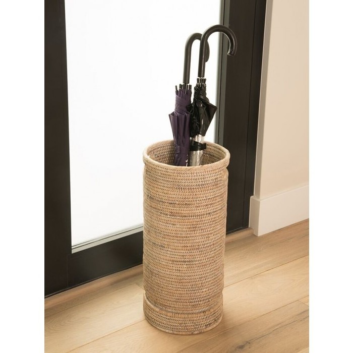 Rattan round umbrella stand from Vietnam