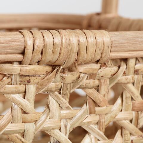 Natural Rattan Cane 3 Tier Storage Tower from Vietnam