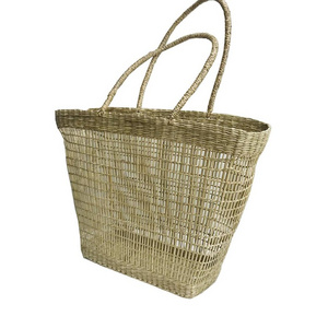 Eco-friendly seagrass wholesale straw bag