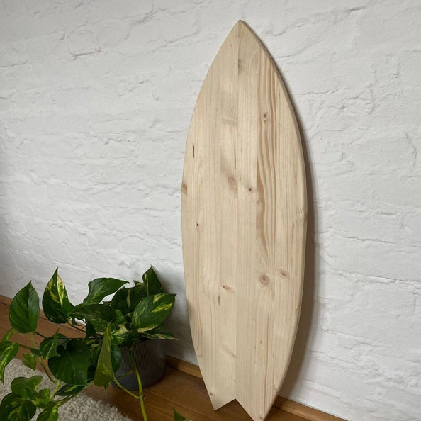 Wooden surfboard,  decoration surfboard for Waterplay Surfing