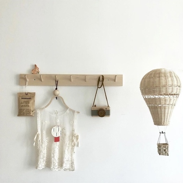 Hot Trending Rattan Hot Air Balloon For Baby Home Decoration