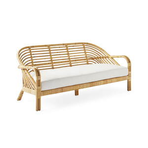 Handcrafted Natural Rattan Sofa