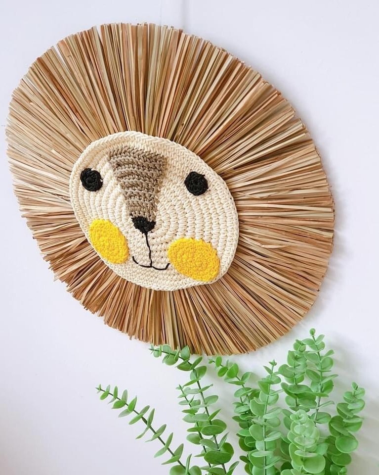 Unique Cute Animal Hanging Wall Baby Room Decor Home Decoration