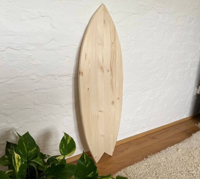 Wooden surfboard,  decoration surfboard for Waterplay Surfing