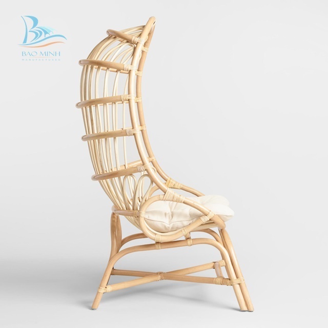 New Design 2023 Rattan Egg Chair, Rattan Rocking Chair, Lounge Chair Living Room Furniture