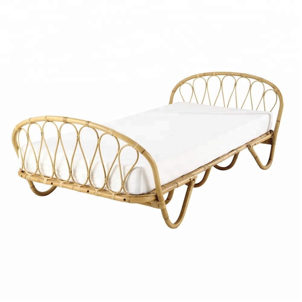 Handmade Rattan bed Single Daybed