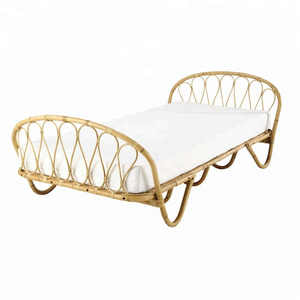 Handmade Rattan bed Single Daybed