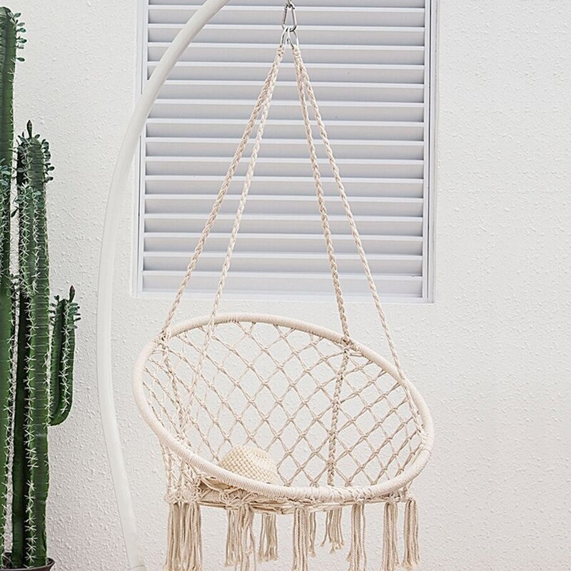 Handmade macrame baby hammock swing chair from Vietnam