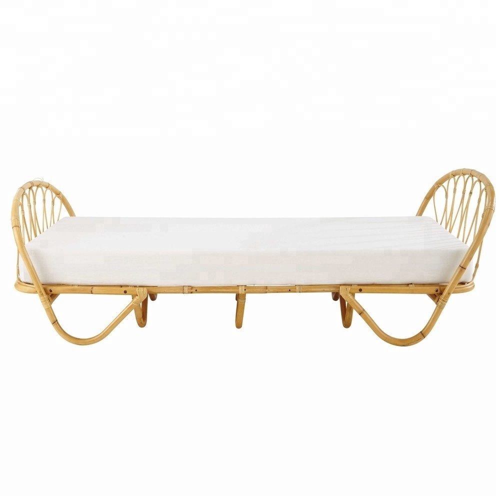 Handmade Rattan bed Single Daybed