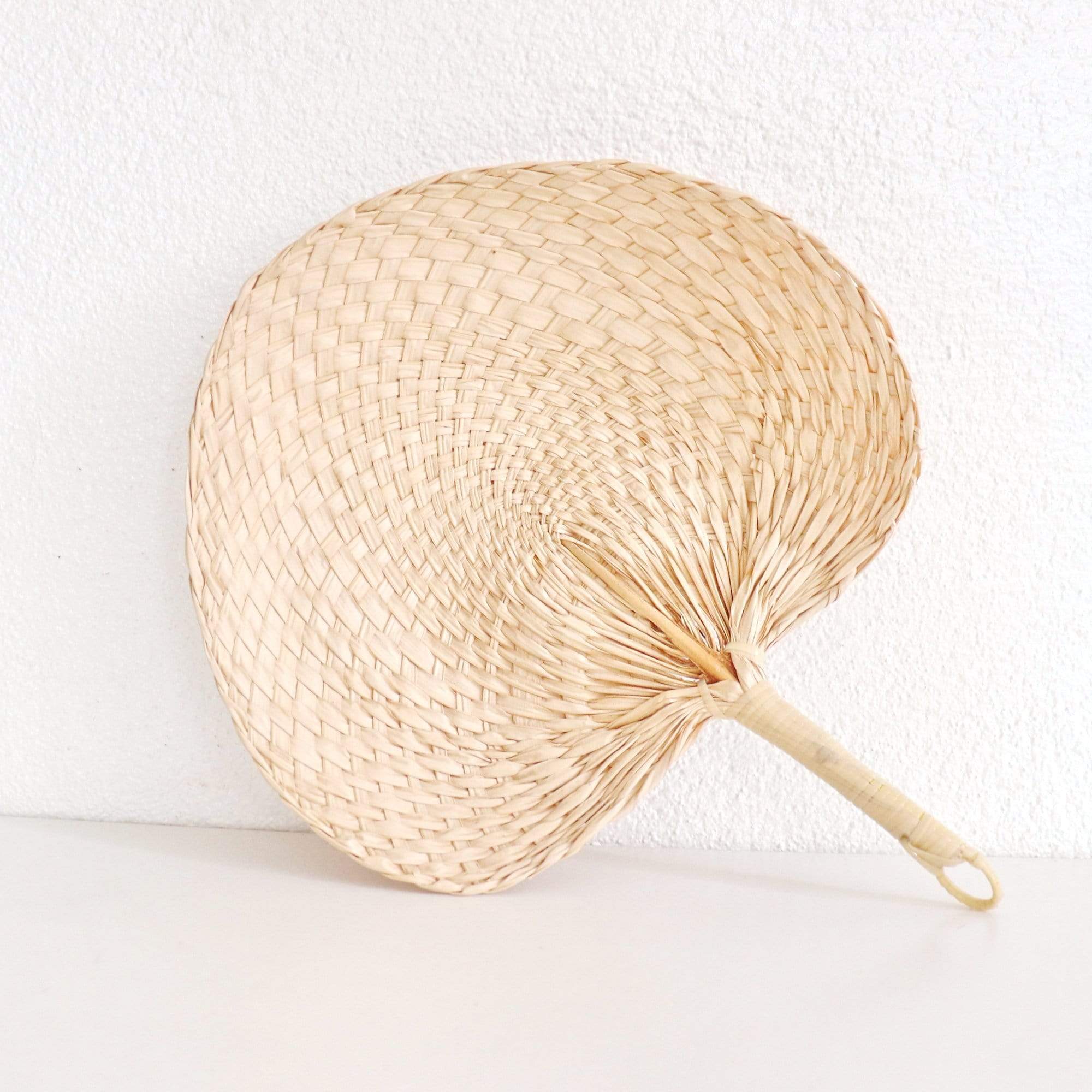 Natural Bamboo Hand Fan Multi-function For Home Decoration