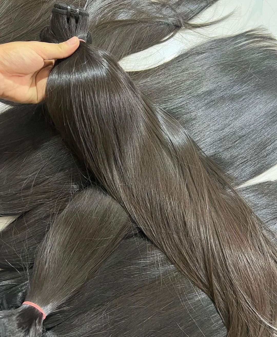 Vietnamese & Cambodian Super Double Drawn Straight Raw Virgin Real Human Hair from Wholesale  Factory