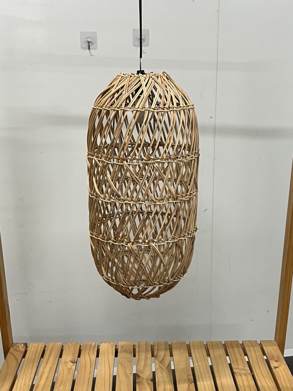 Rattan boho lamp cover and shades