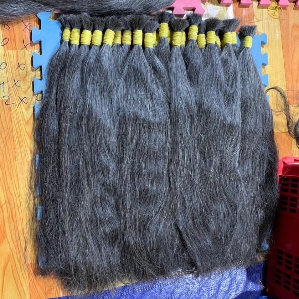 Raw Virgin Vietnamese Human Hair Straight Unprocessed Same Cuticle Aligned Hair Extensions Raw Hair Vendor