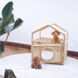 Sweet Home rattan Pet Dog Cat Bed/House