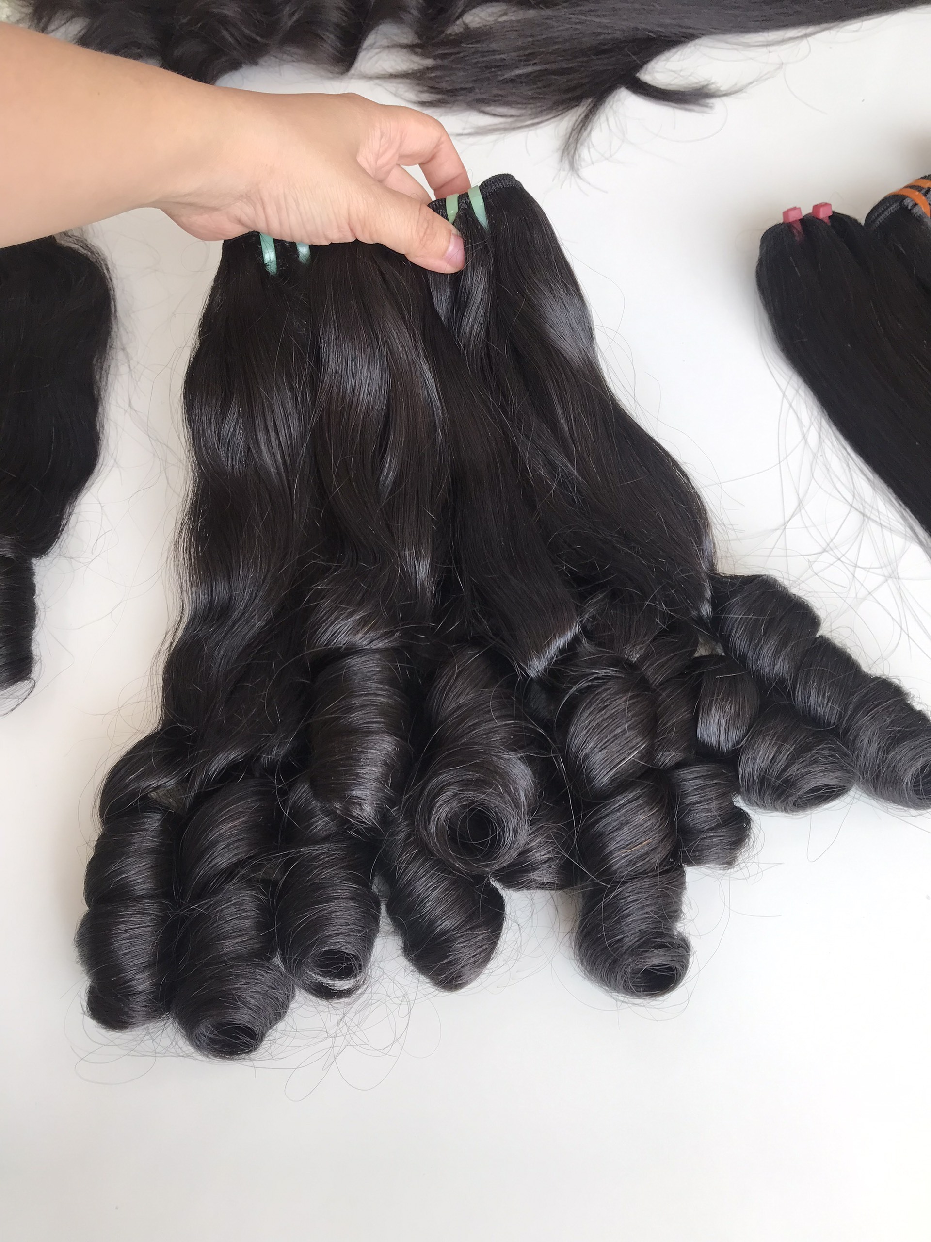 Water Wave Indian Human Hair Bulk For Braiding Curly Style Bulk Human Hair Extension No Weft Human Hair Weaving Bundles