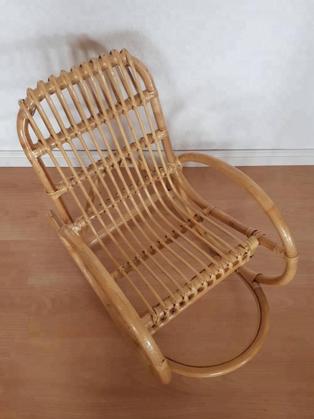 Wholesale Outdoor Chair For Children Small Rattan Rocking Chair From Vietnam Best Supplier