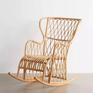 Rattan rocking chair Bamboo rocking chair cane rocking chair Rattan bamboo furniture