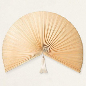 Modern decoration bamboo fan wall hanging