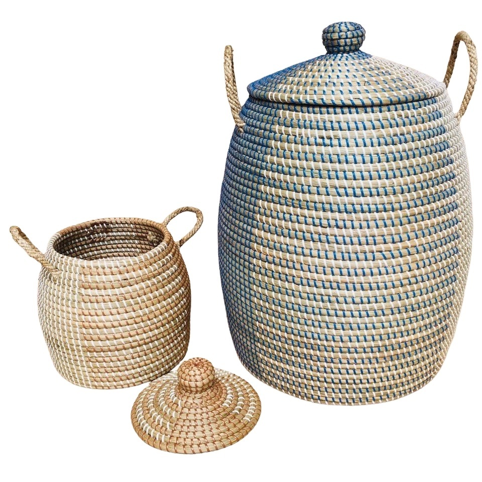 Seagrass Basket, Senegal Basket, Africa Basket