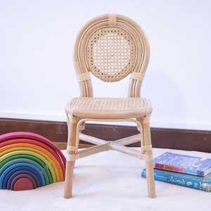 Vintage living room rattan chair