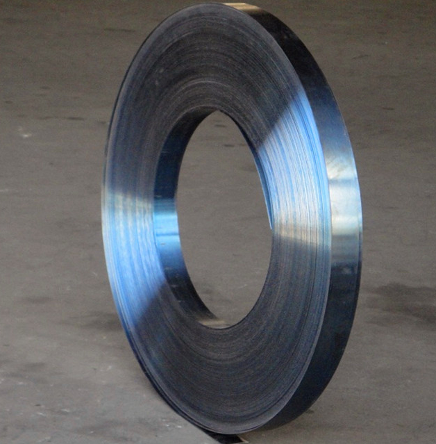 65Mn ASTM 1566 SUP7 C50 High Carbon Steel SAE 1075 C75 CK75s Heat Treatment Cold Rolled Coil Blue Tempering Spring Steel Strip