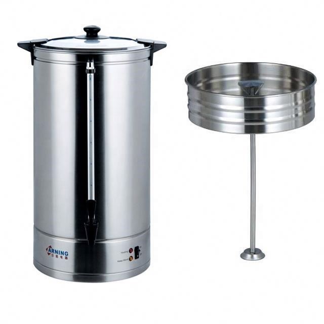 30-100 Cup Stainless Steel Coffee Tea Maker Electric Urn Machine Coffee Percolator