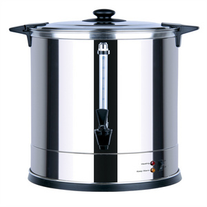 Large Capacity Stainless Steel Milk Boilers Commercial Electric Coffee Percolator Water Boiler