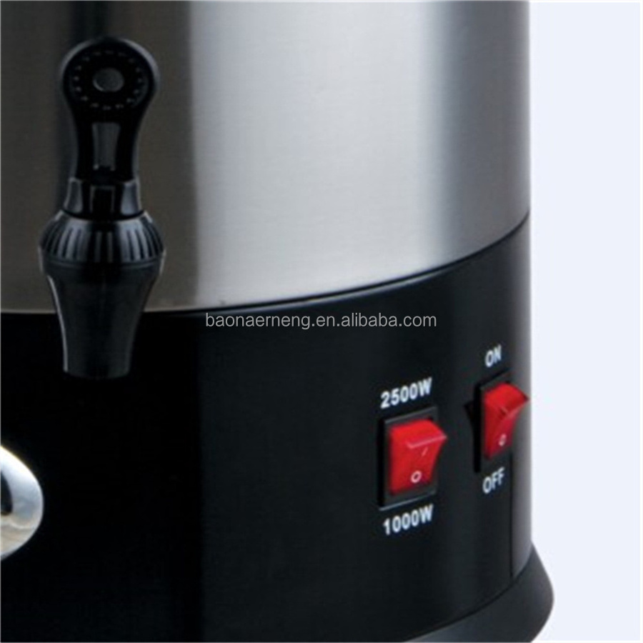 Commercial Water Boiler Electric Wax Melting Warmer Stainless Steel Water Boiler