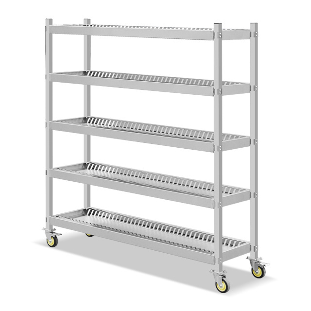 Kitchen dishes stainless steel high grade durable kitchen storage rack restaurant Shelf