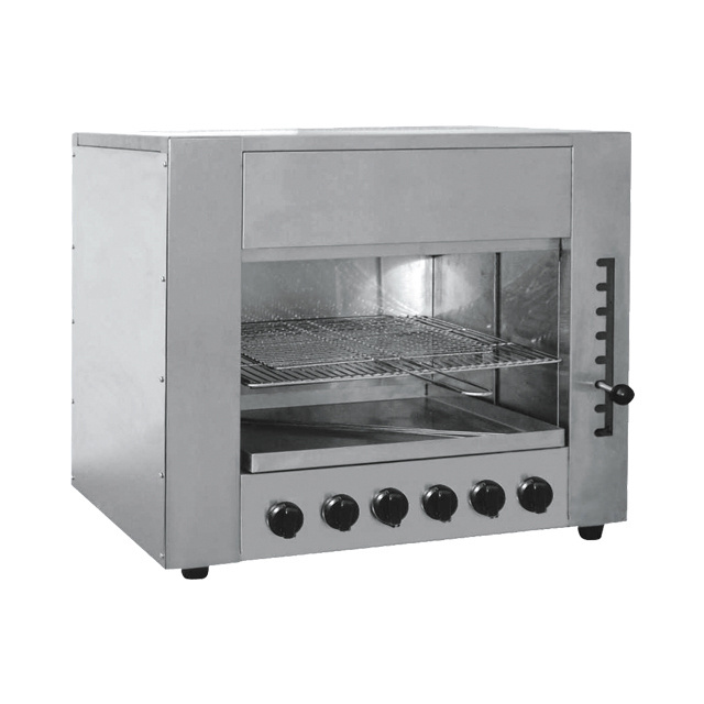 Hot Sales LPG Meat Broiler Gas Infrared Salamander Electric Salamander Grill For Commercial Use