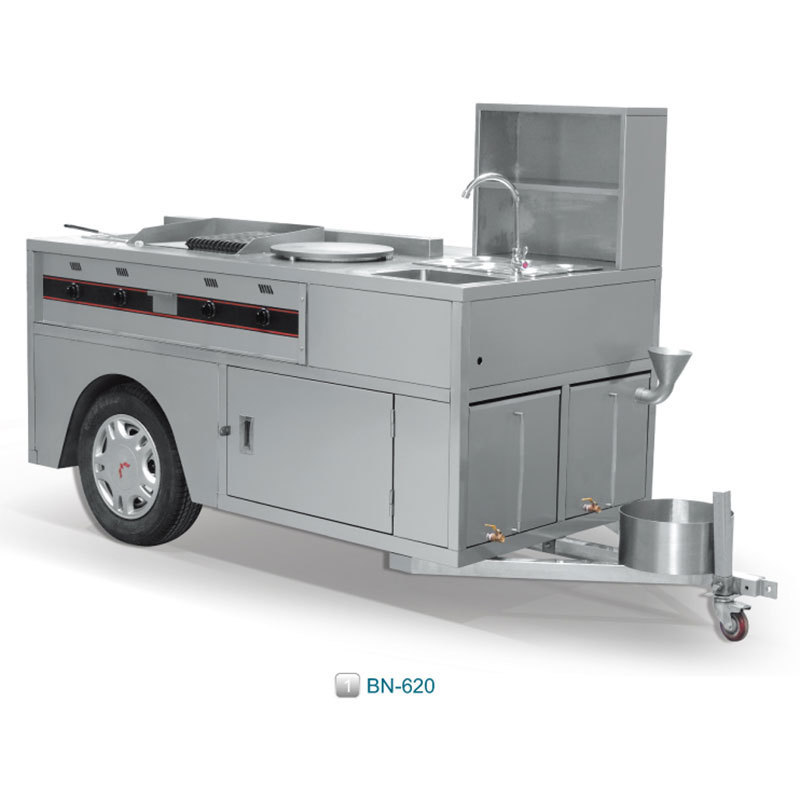 street food machinery hot dog bike cart for sale Gas Power hot dog cart