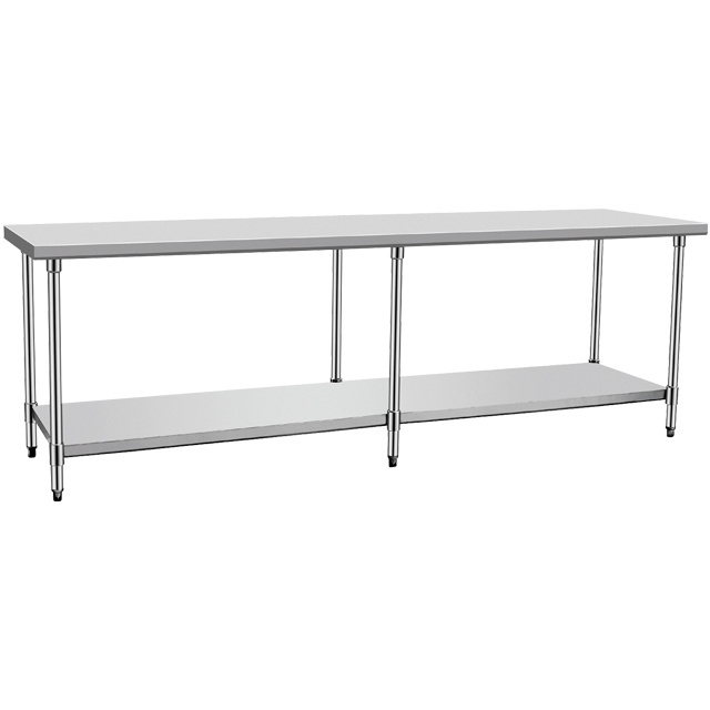 Fish Market Equipment Stainless Steel Sea Food Table Seafood Display Table With Wheels