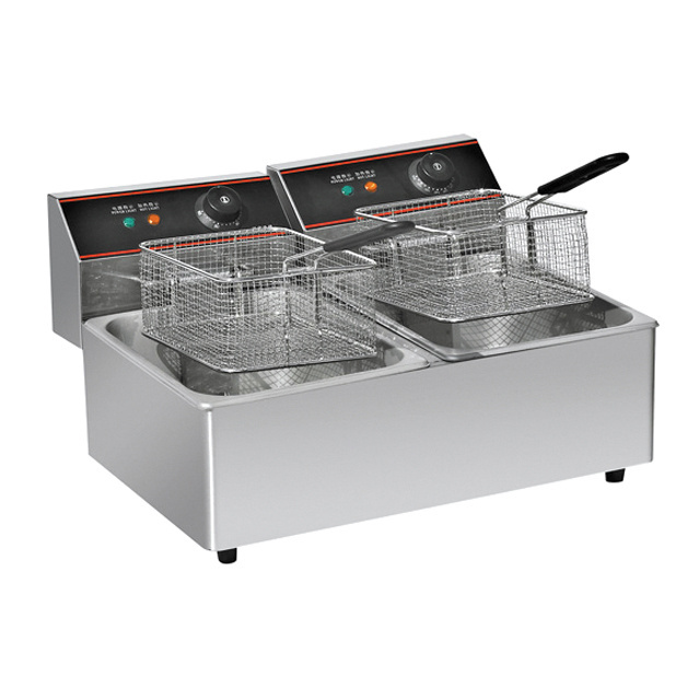 Catering Equipment Stainless Steel Electric Fish And Chips Fryer